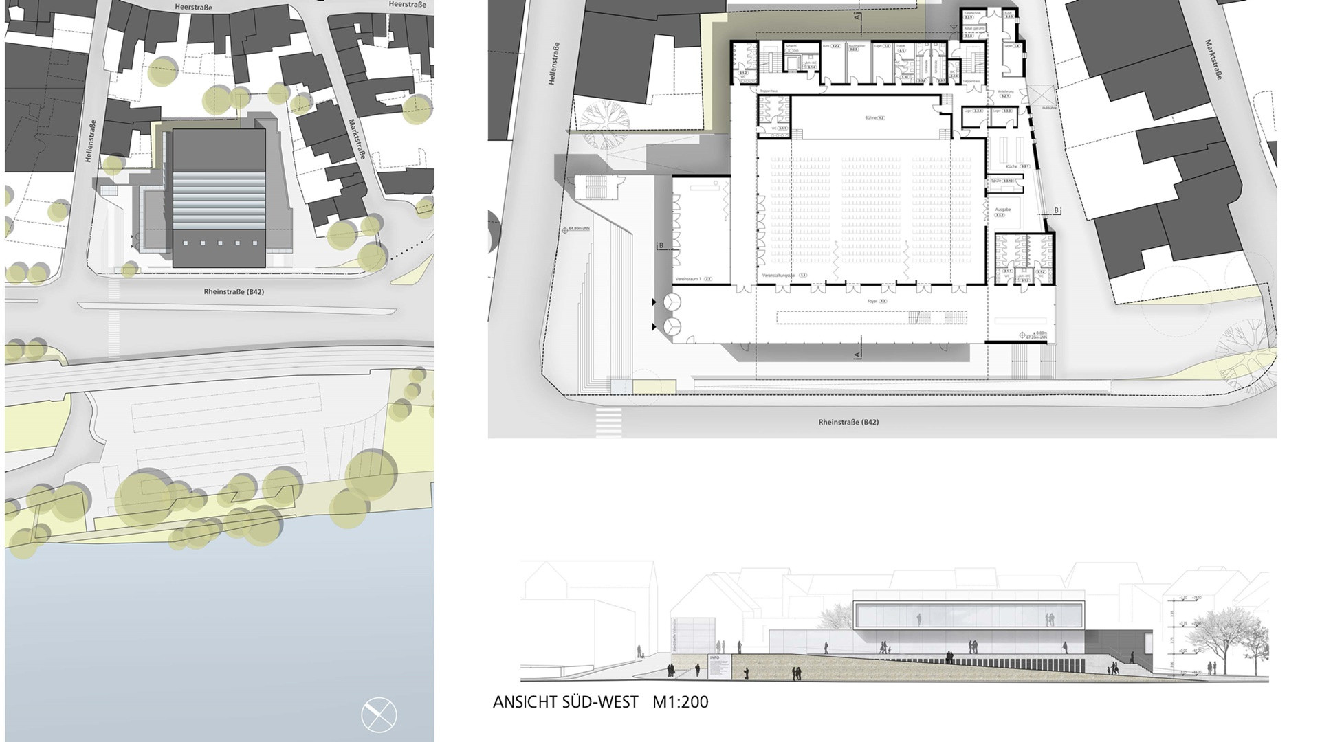 Wettbewerb Neubau Stadthalle Vallendar